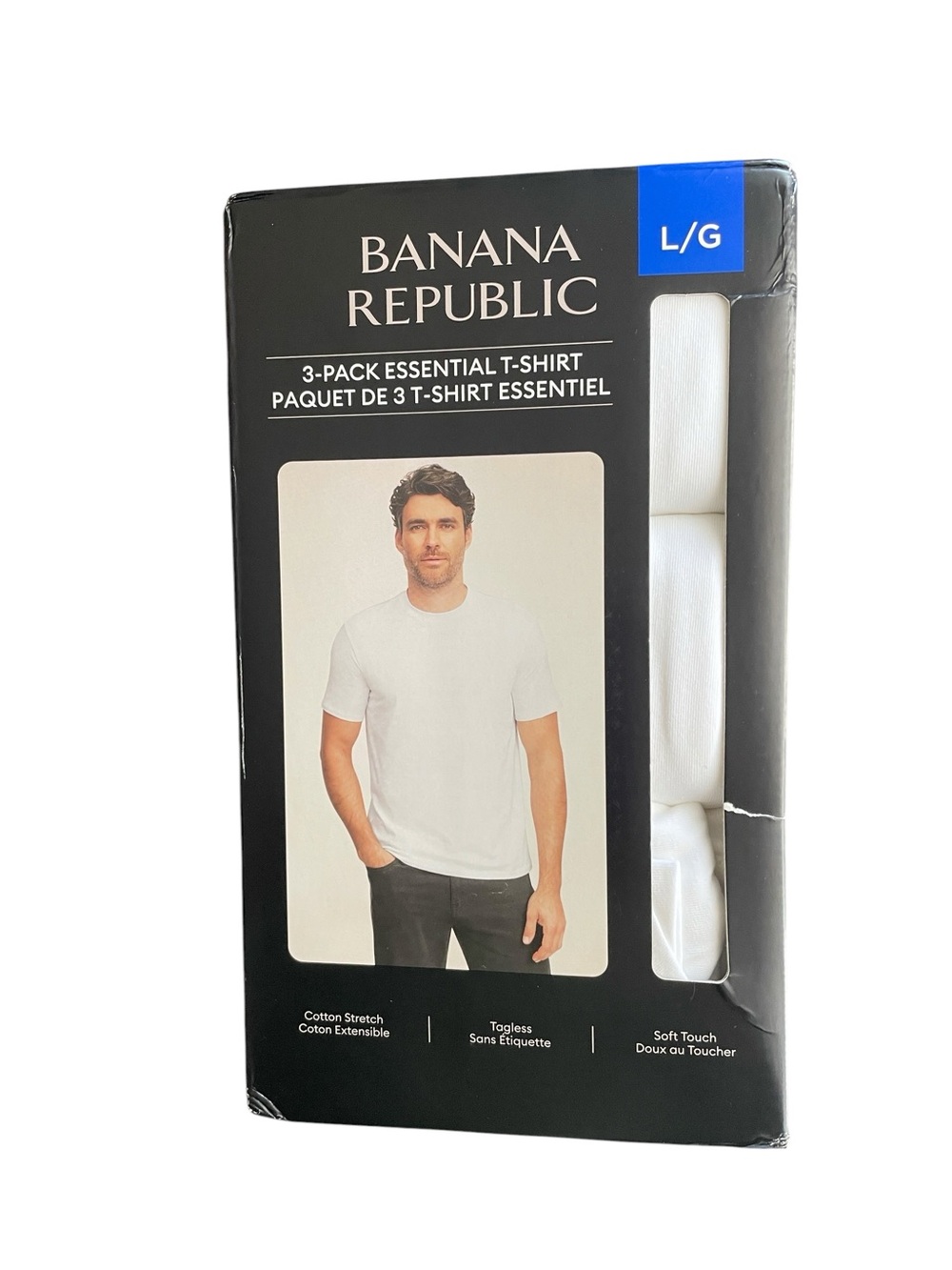 Banana Republic - 3-Pack Short-Sleeve Crew Neck T-Shirt